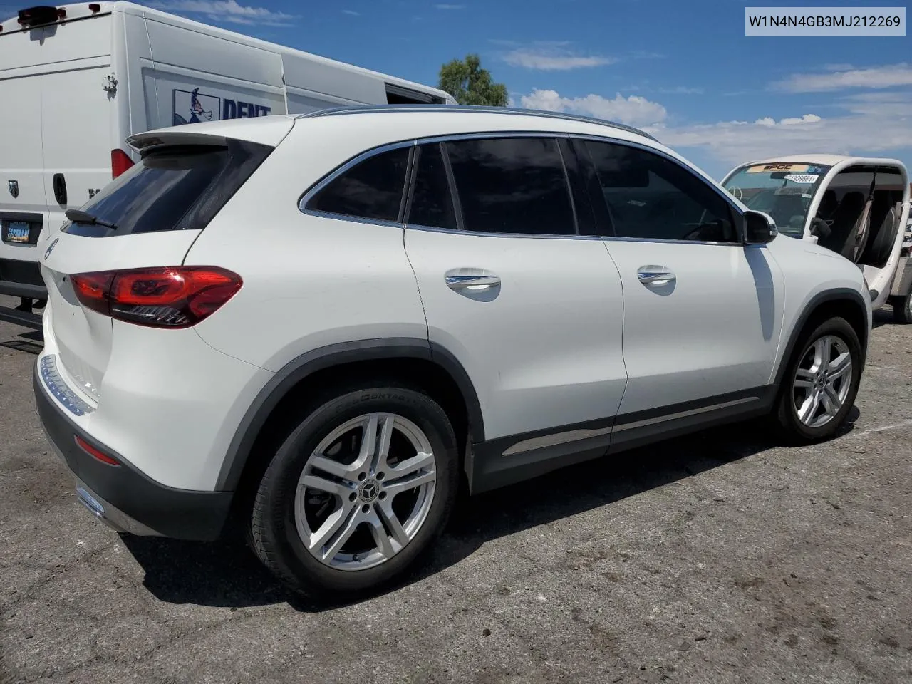 2021 Mercedes-Benz Gla 250 VIN: W1N4N4GB3MJ212269 Lot: 69830874