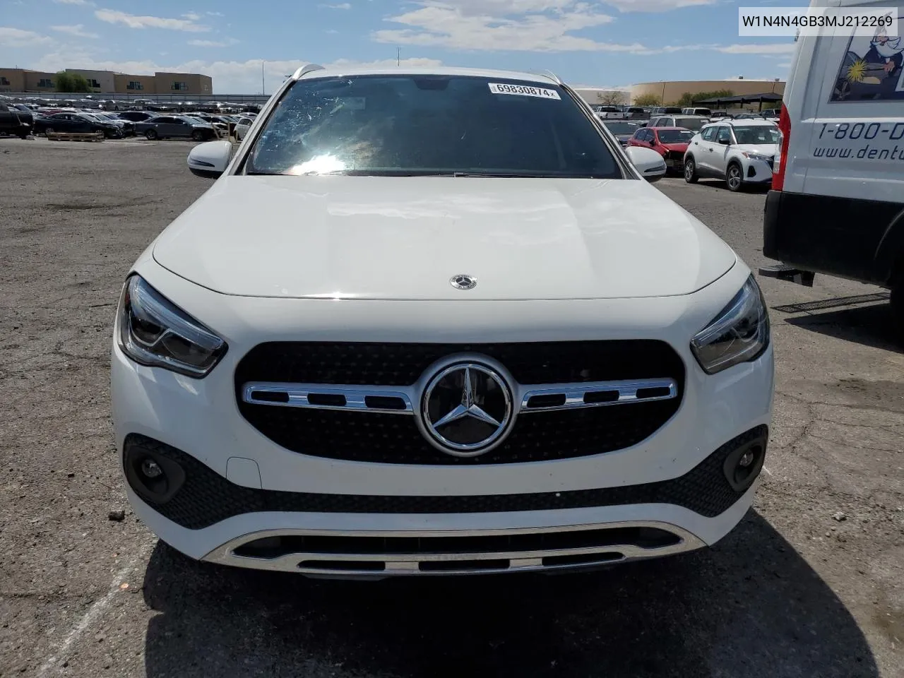 2021 Mercedes-Benz Gla 250 VIN: W1N4N4GB3MJ212269 Lot: 69830874