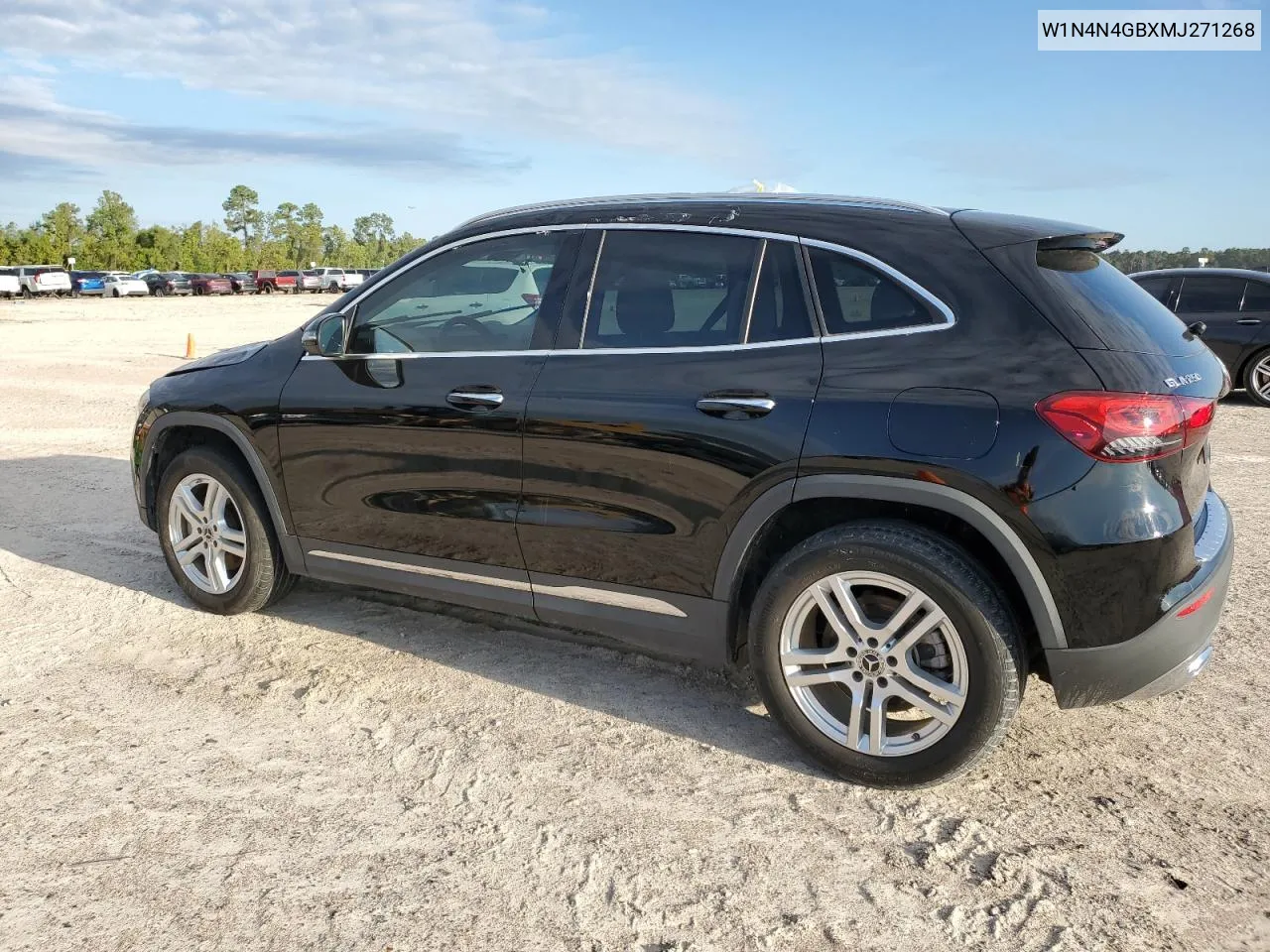 2021 Mercedes-Benz Gla 250 VIN: W1N4N4GBXMJ271268 Lot: 70187254