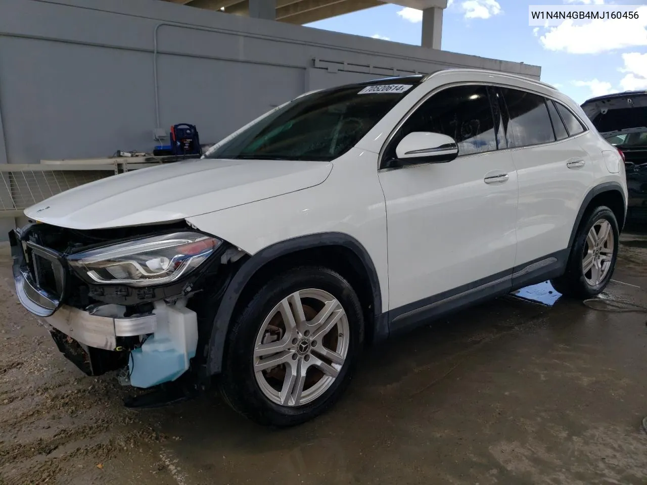 W1N4N4GB4MJ160456 2021 Mercedes-Benz Gla 250