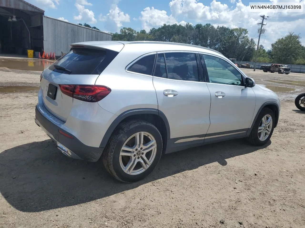 W1N4N4GB7MJ163898 2021 Mercedes-Benz Gla 250