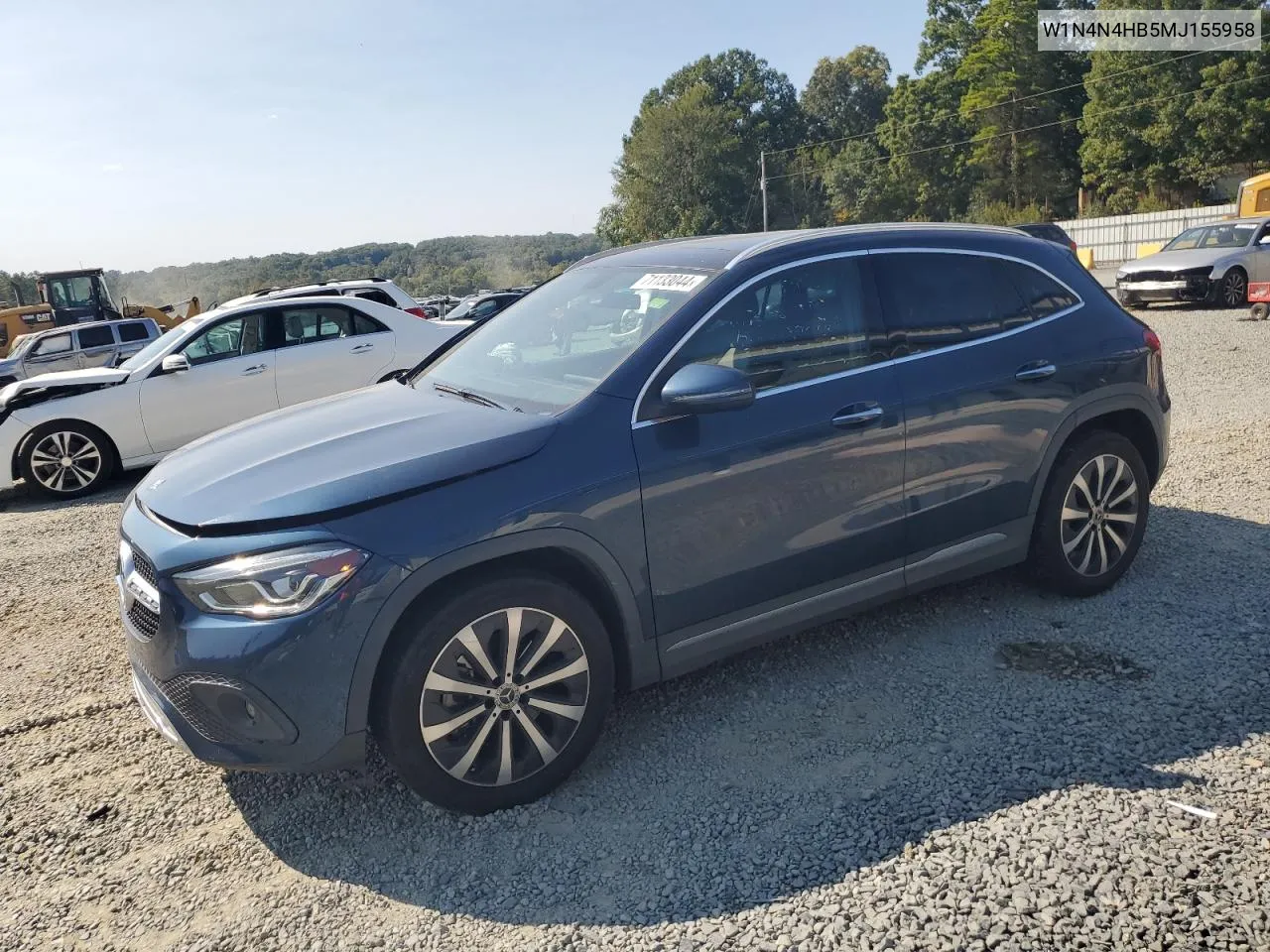 2021 Mercedes-Benz Gla 250 4Matic VIN: W1N4N4HB5MJ155958 Lot: 71133044