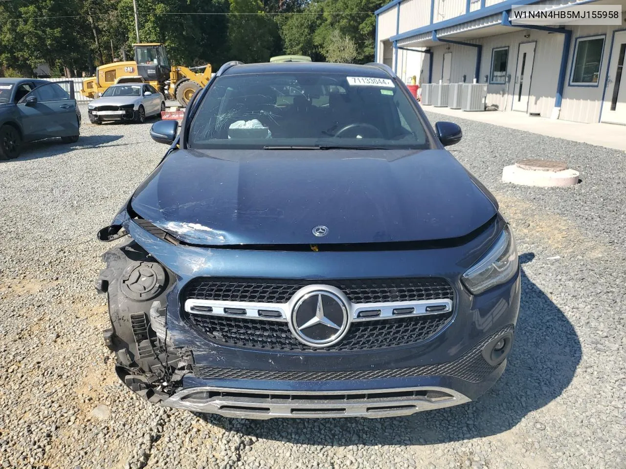 2021 Mercedes-Benz Gla 250 4Matic VIN: W1N4N4HB5MJ155958 Lot: 71133044