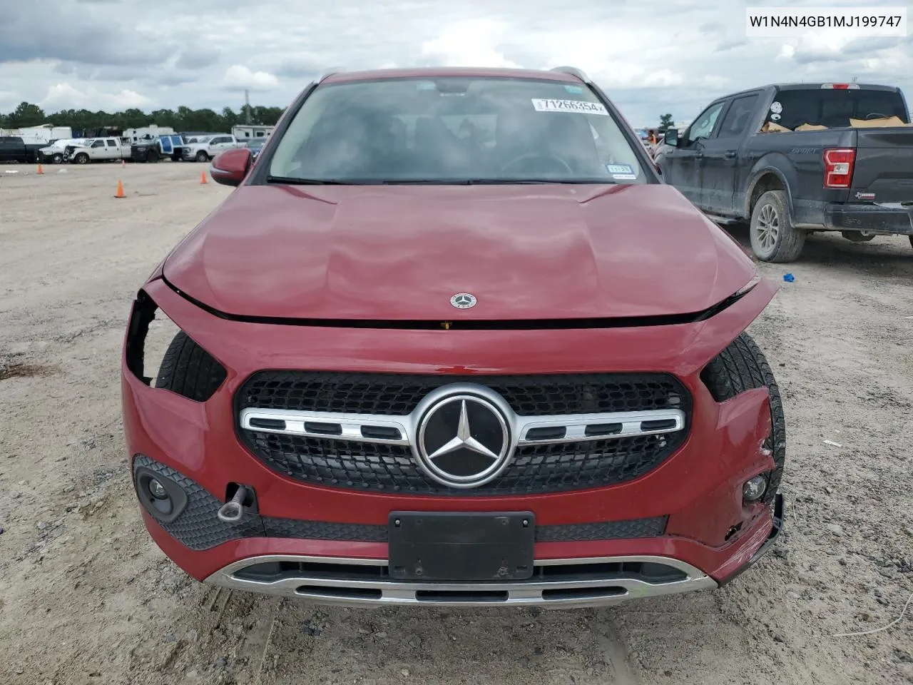 W1N4N4GB1MJ199747 2021 Mercedes-Benz Gla 250