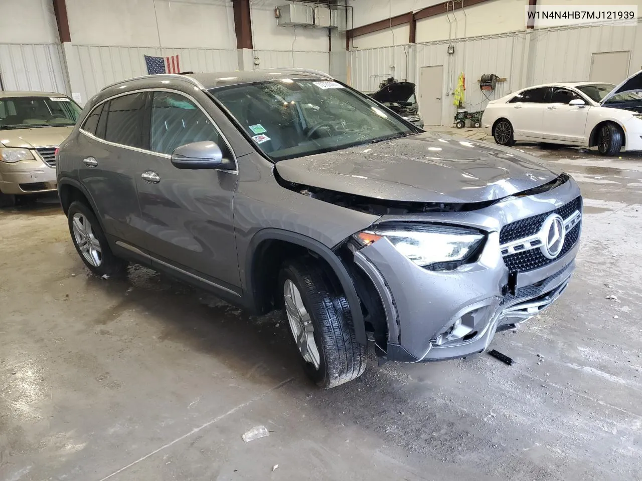 2021 Mercedes-Benz Gla 250 4Matic VIN: W1N4N4HB7MJ121939 Lot: 72726304