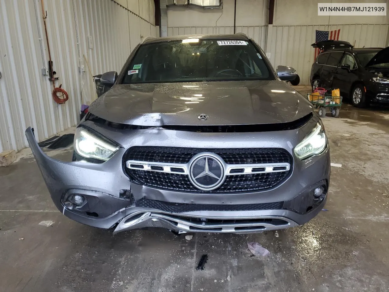 2021 Mercedes-Benz Gla 250 4Matic VIN: W1N4N4HB7MJ121939 Lot: 72726304