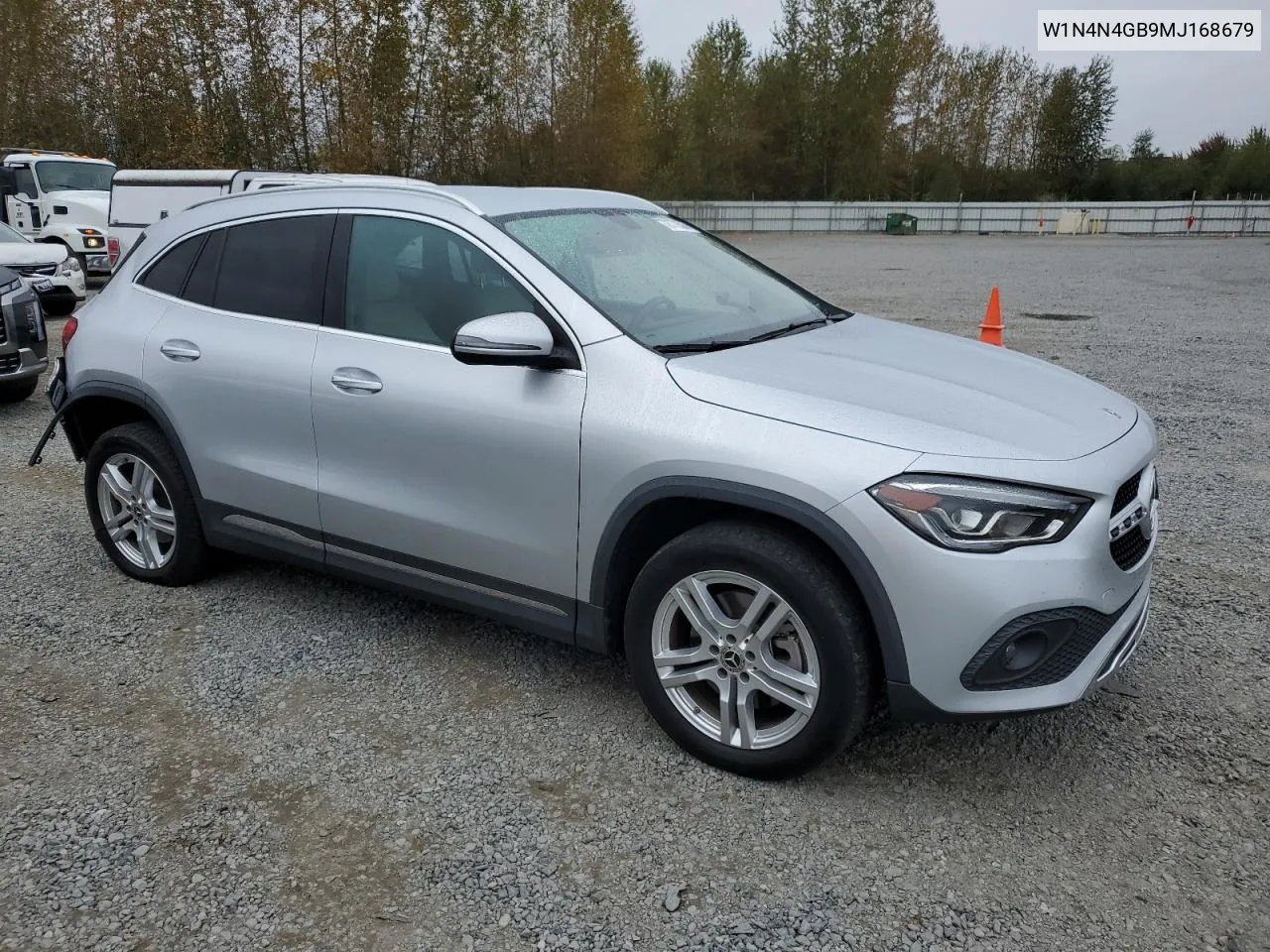 2021 Mercedes-Benz Gla 250 VIN: W1N4N4GB9MJ168679 Lot: 72772504