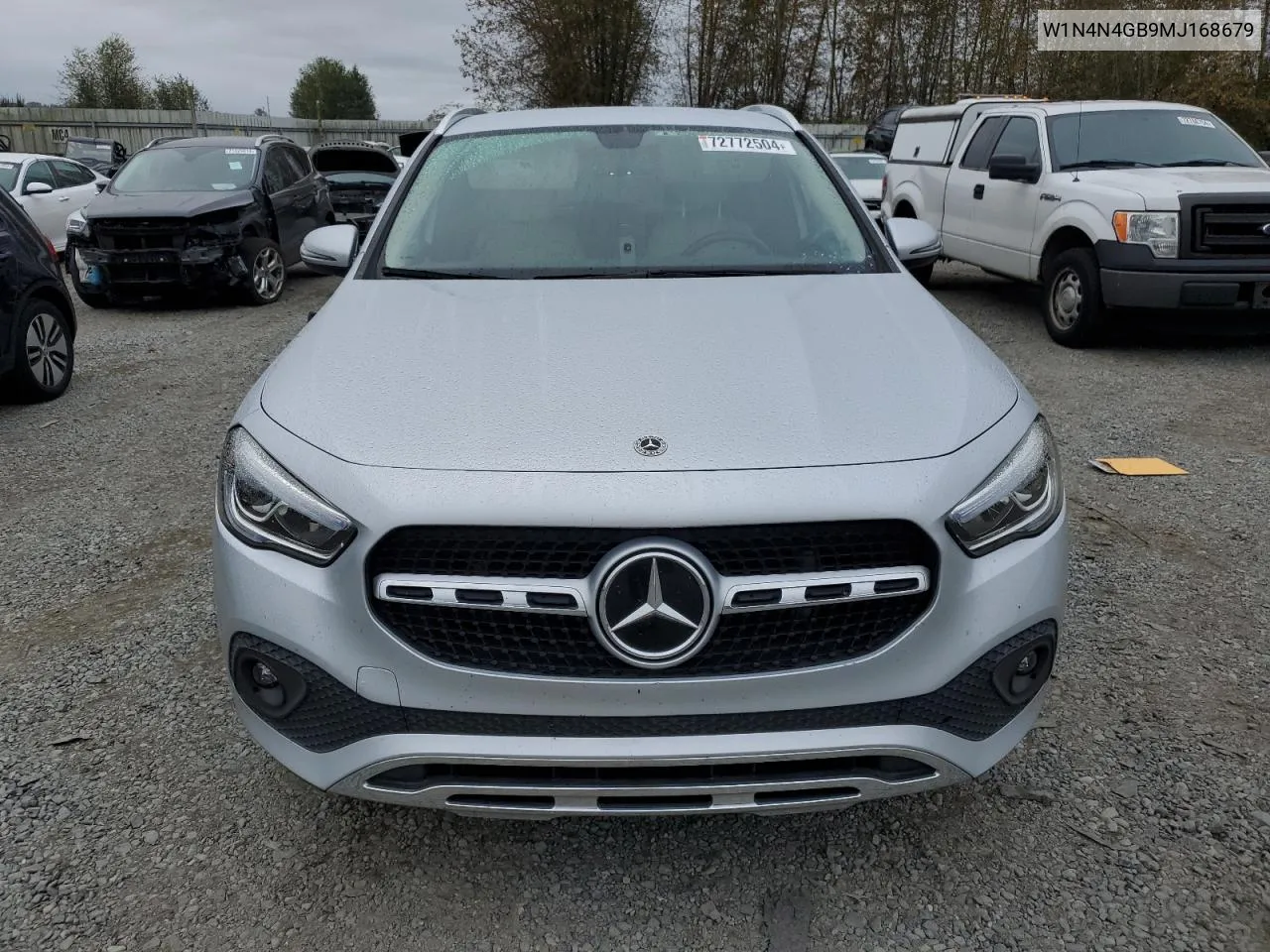 2021 Mercedes-Benz Gla 250 VIN: W1N4N4GB9MJ168679 Lot: 72772504