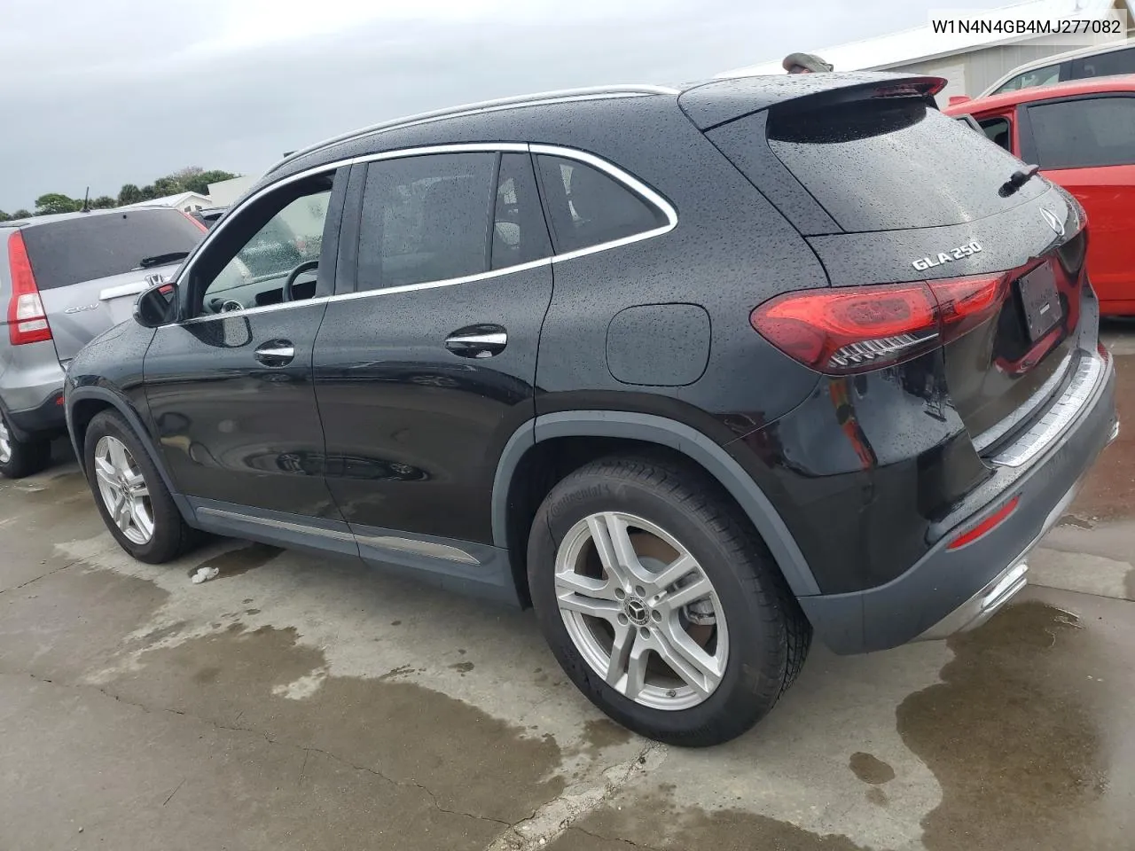 2021 Mercedes-Benz Gla 250 VIN: W1N4N4GB4MJ277082 Lot: 74134404