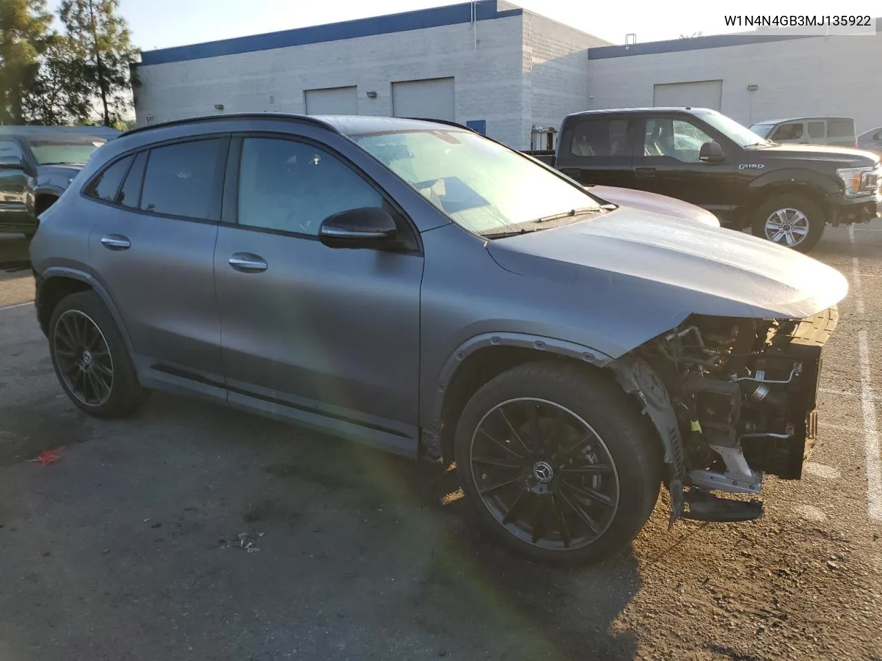 2021 Mercedes-Benz Gla 250 VIN: W1N4N4GB3MJ135922 Lot: 74484714