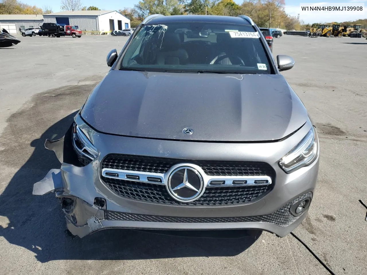 2021 Mercedes-Benz Gla 250 4Matic VIN: W1N4N4HB9MJ139908 Lot: 75413764