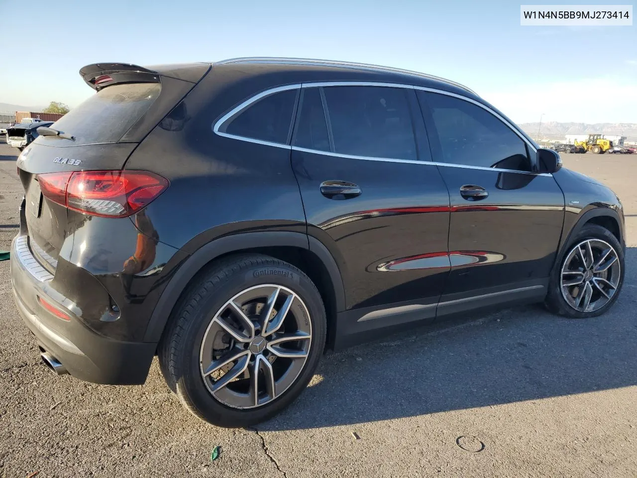 2021 Mercedes-Benz Gla 35 Amg VIN: W1N4N5BB9MJ273414 Lot: 75735344