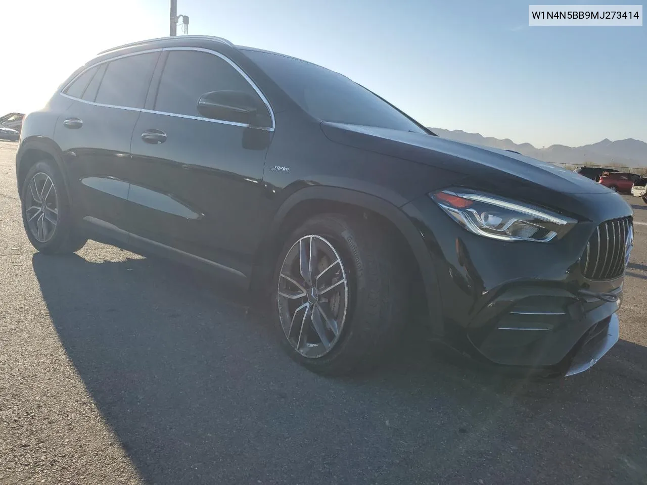 2021 Mercedes-Benz Gla 35 Amg VIN: W1N4N5BB9MJ273414 Lot: 75735344