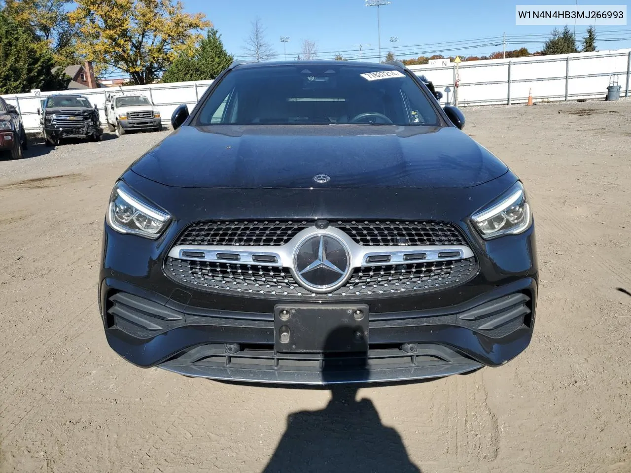 2021 Mercedes-Benz Gla 250 4Matic VIN: W1N4N4HB3MJ266993 Lot: 77637214