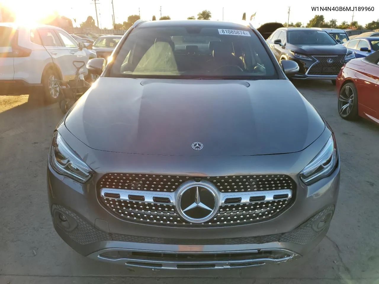 2021 Mercedes-Benz Gla 250 VIN: W1N4N4GB6MJ189960 Lot: 81085874