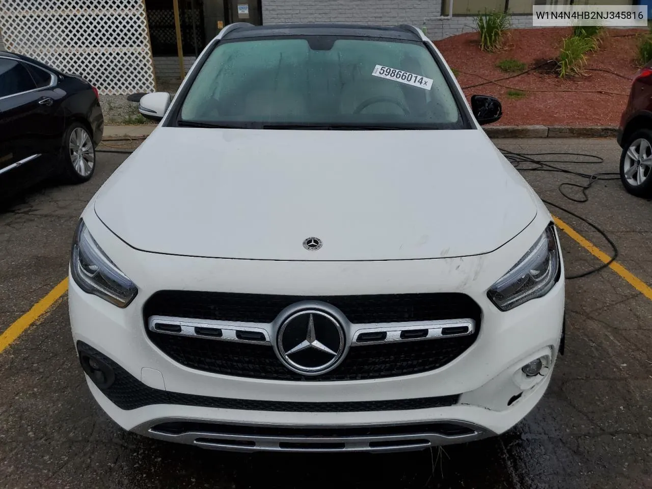 2022 Mercedes-Benz Gla 250 4Matic VIN: W1N4N4HB2NJ345816 Lot: 59866014