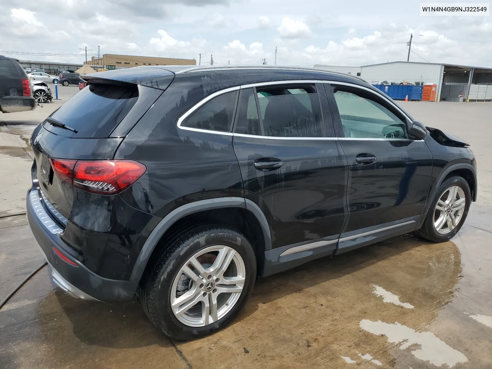 2022 Mercedes-Benz Gla 250 VIN: W1N4N4GB9NJ322549 Lot: 62965784