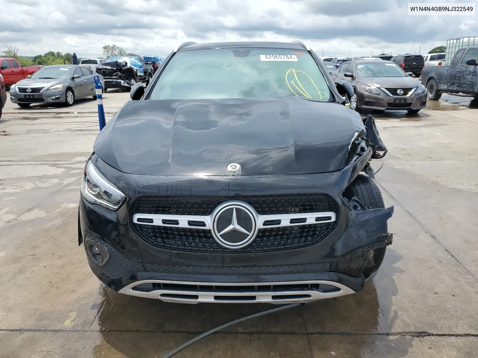 2022 Mercedes-Benz Gla 250 VIN: W1N4N4GB9NJ322549 Lot: 62965784