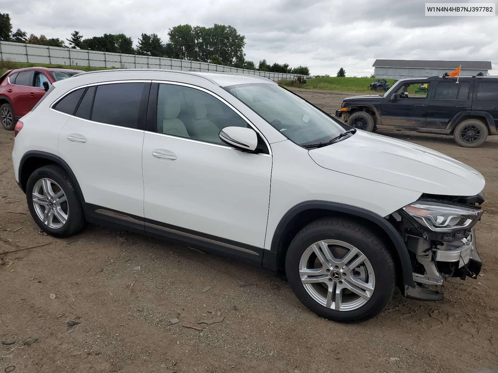 2022 Mercedes-Benz Gla 250 4Matic VIN: W1N4N4HB7NJ397782 Lot: 65971004