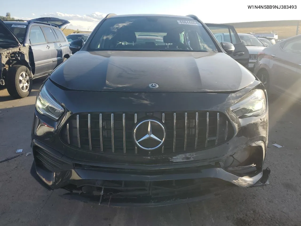 2022 Mercedes-Benz Gla 35 Amg VIN: W1N4N5BB9NJ383493 Lot: 69844404