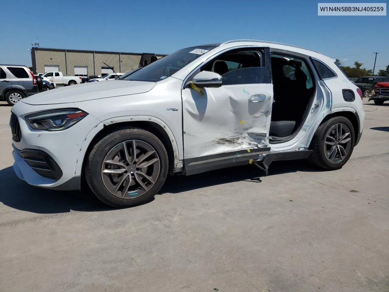 W1N4N5BB3NJ405259 2022 Mercedes-Benz Gla 35 Amg