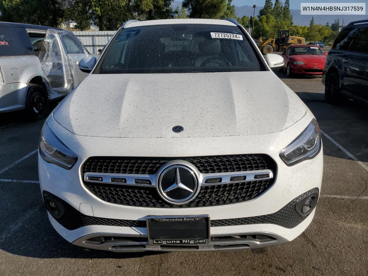 2022 Mercedes-Benz Gla 250 4Matic VIN: W1N4N4HB5NJ317539 Lot: 72725724