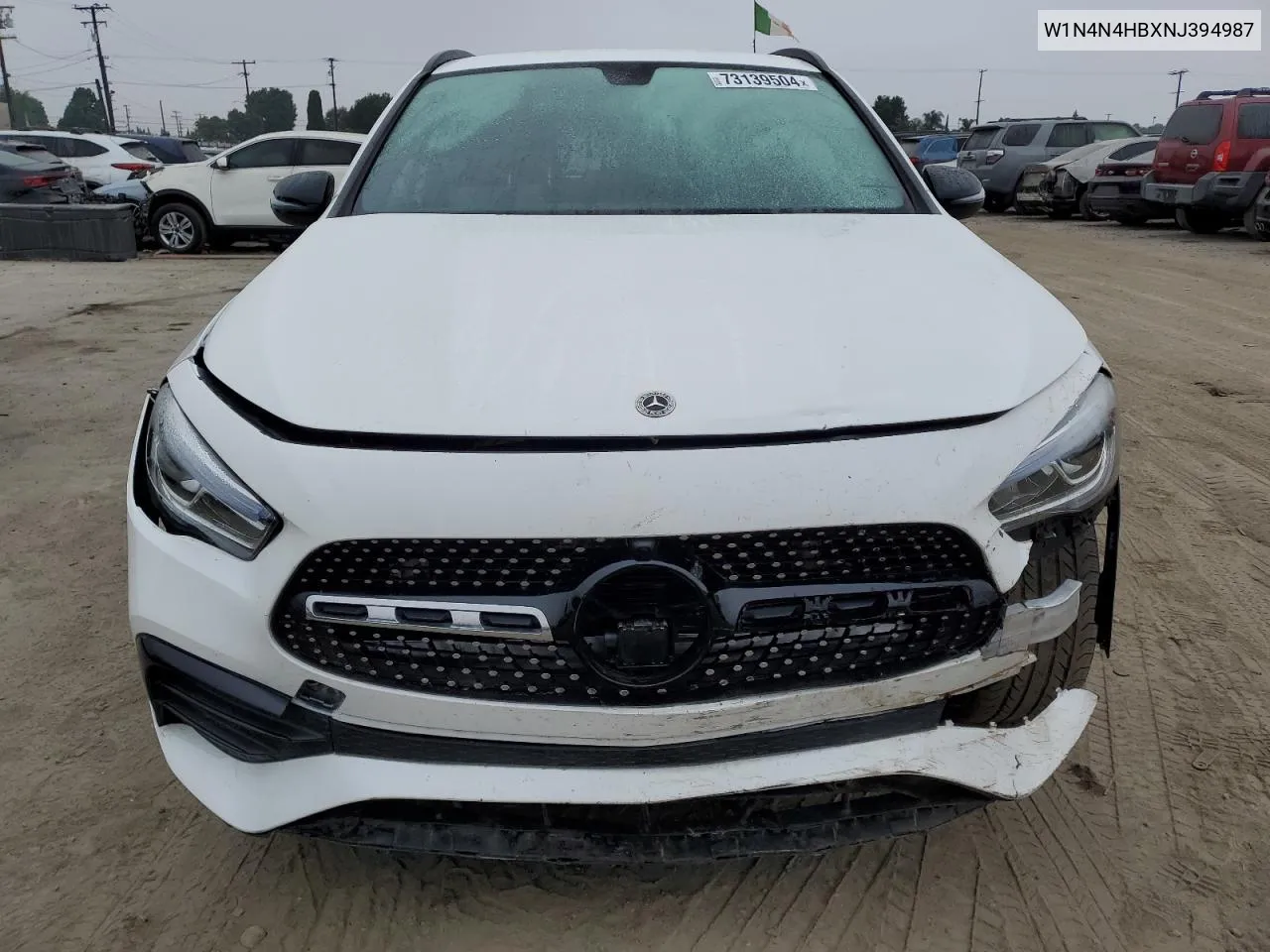 2022 Mercedes-Benz Gla 250 4Matic VIN: W1N4N4HBXNJ394987 Lot: 73139504