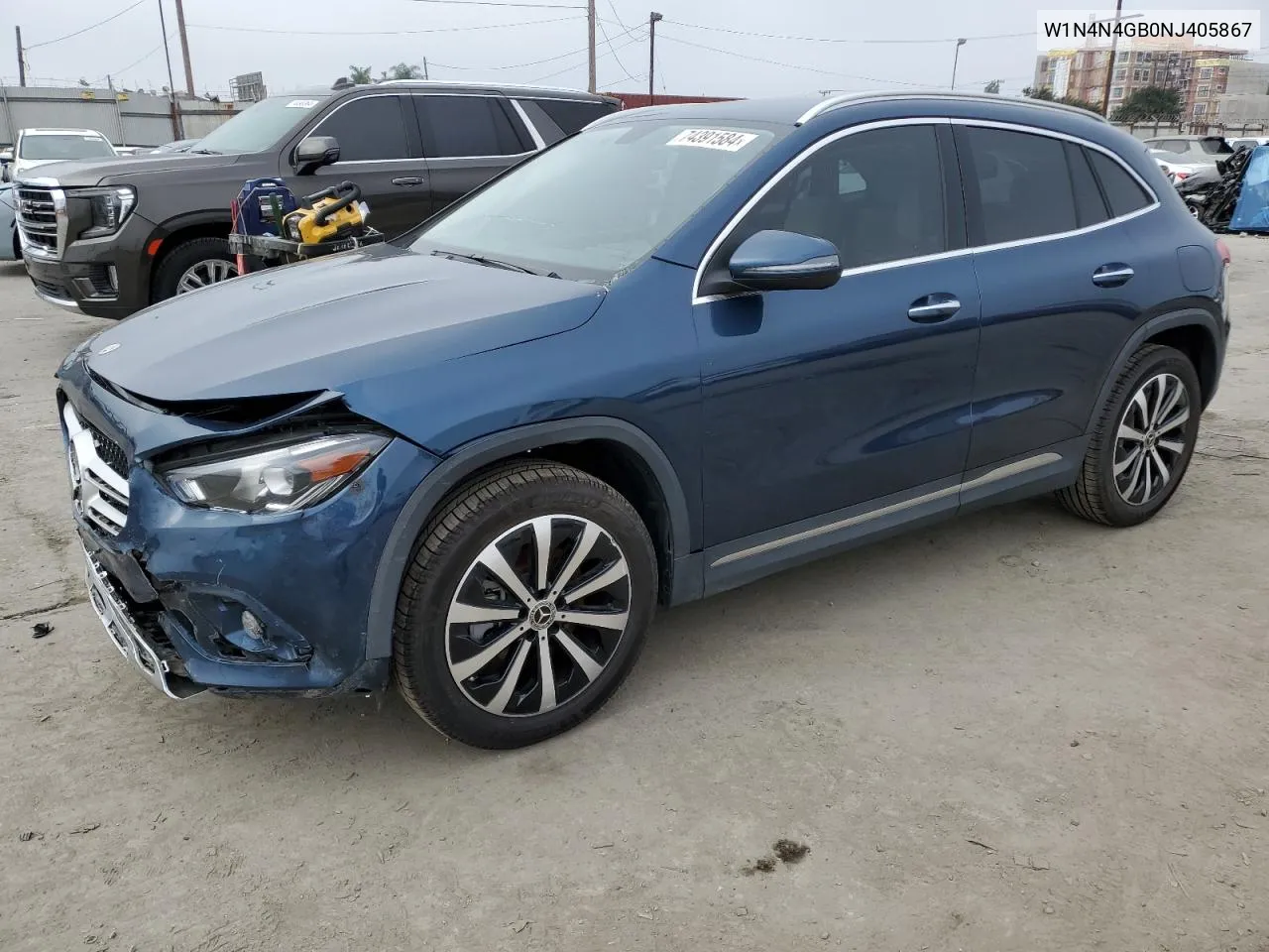 2022 Mercedes-Benz Gla 250 VIN: W1N4N4GB0NJ405867 Lot: 74391584