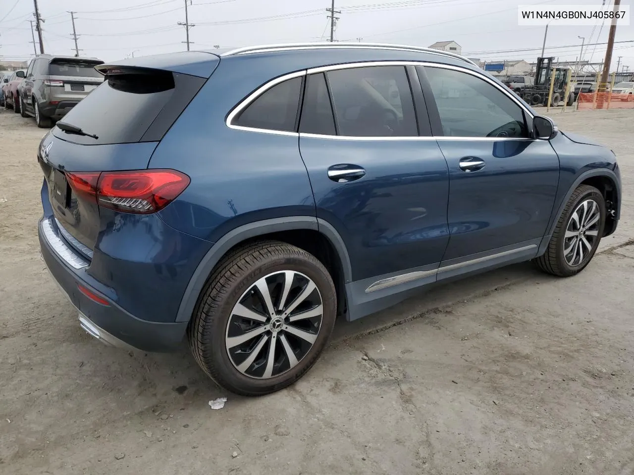 2022 Mercedes-Benz Gla 250 VIN: W1N4N4GB0NJ405867 Lot: 74391584