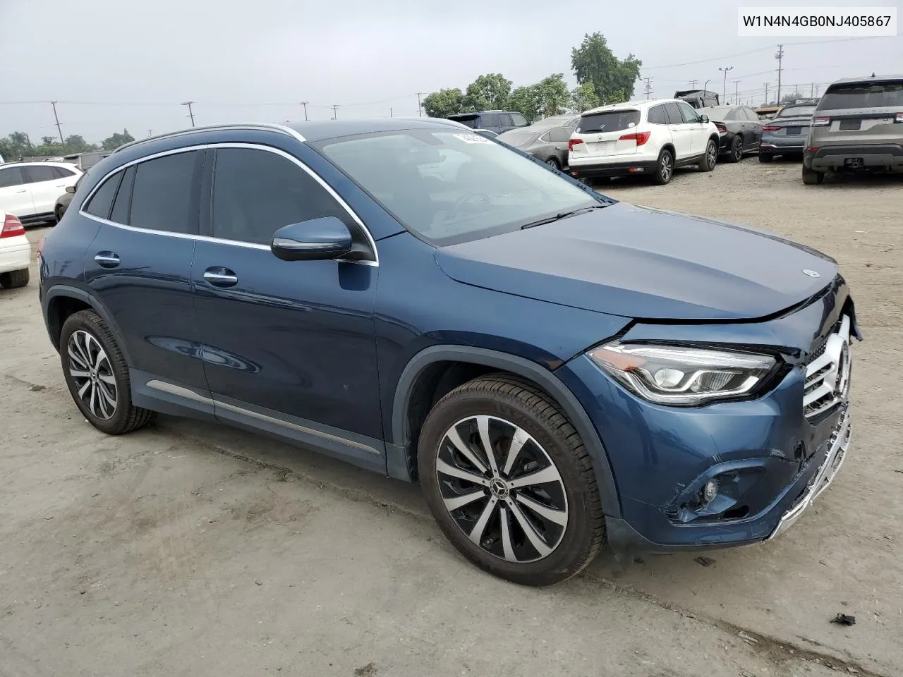 2022 Mercedes-Benz Gla 250 VIN: W1N4N4GB0NJ405867 Lot: 74391584