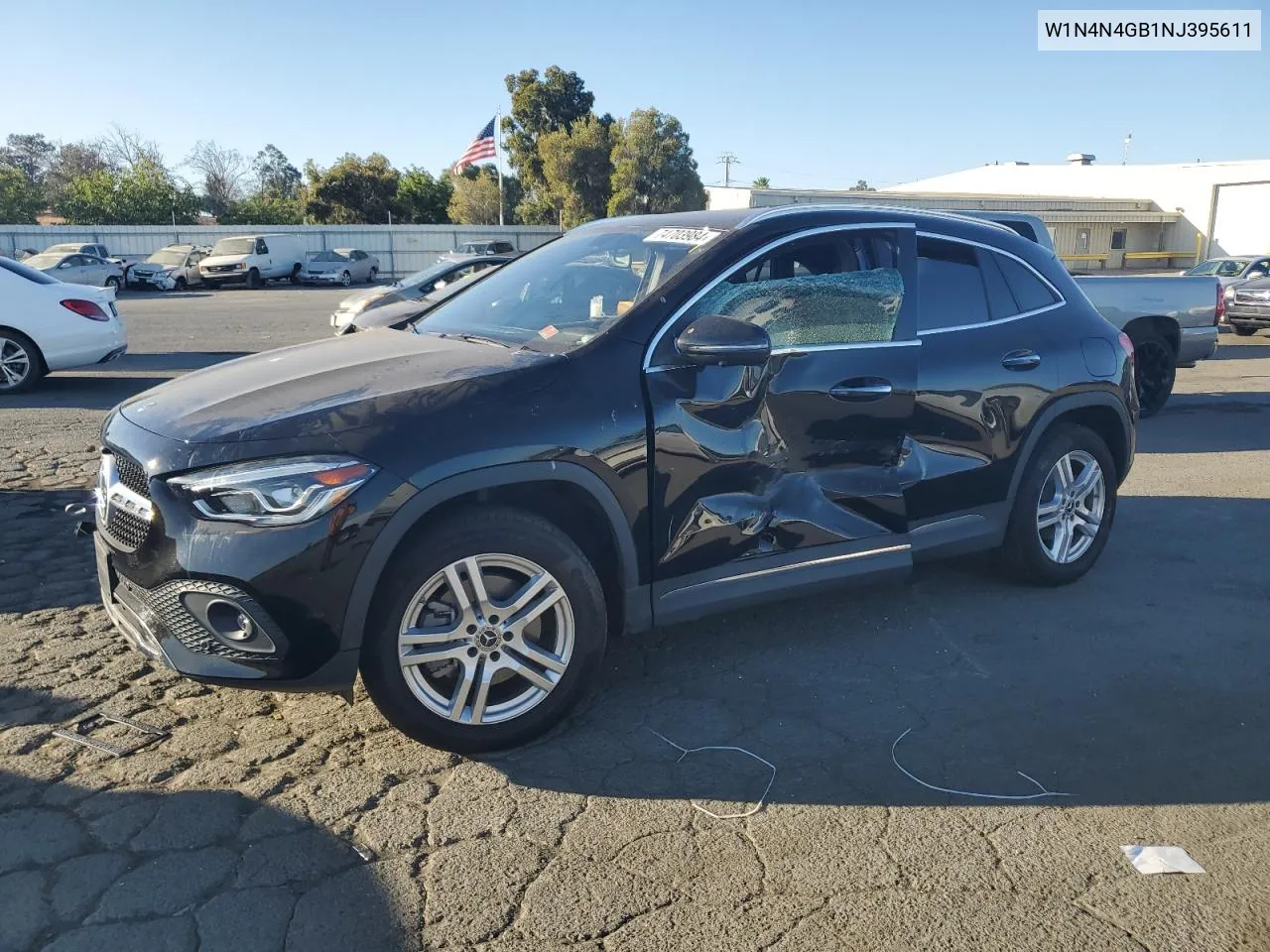 2022 Mercedes-Benz Gla 250 VIN: W1N4N4GB1NJ395611 Lot: 74703984