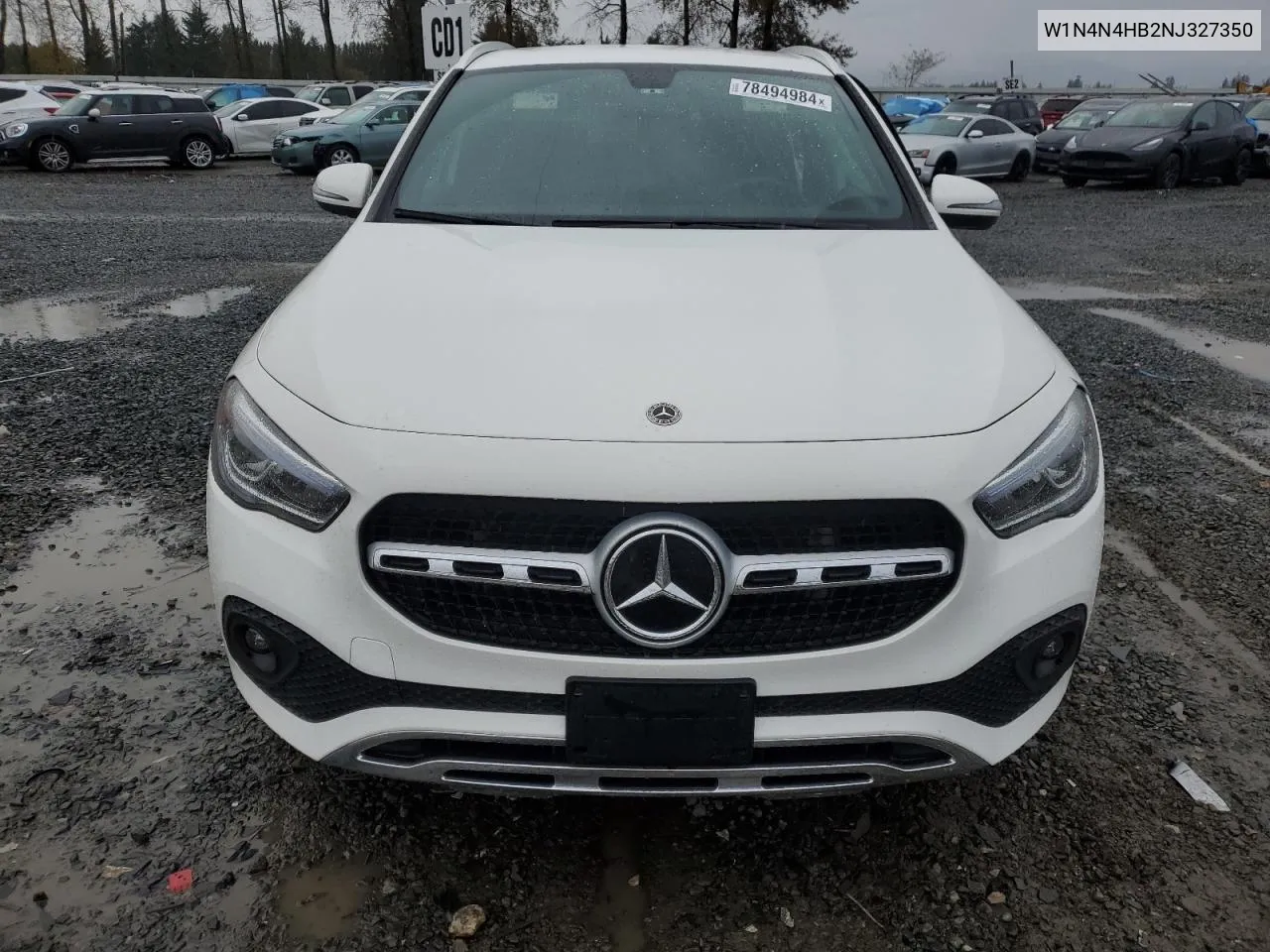 2022 Mercedes-Benz Gla 250 4Matic VIN: W1N4N4HB2NJ327350 Lot: 78494984