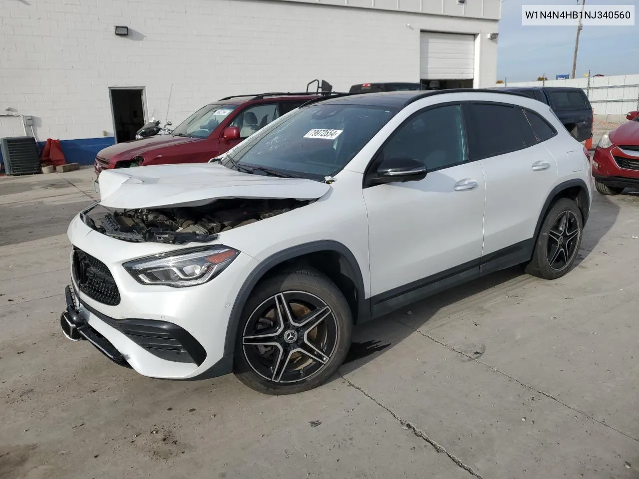 2022 Mercedes-Benz Gla 250 4Matic VIN: W1N4N4HB1NJ340560 Lot: 79972654