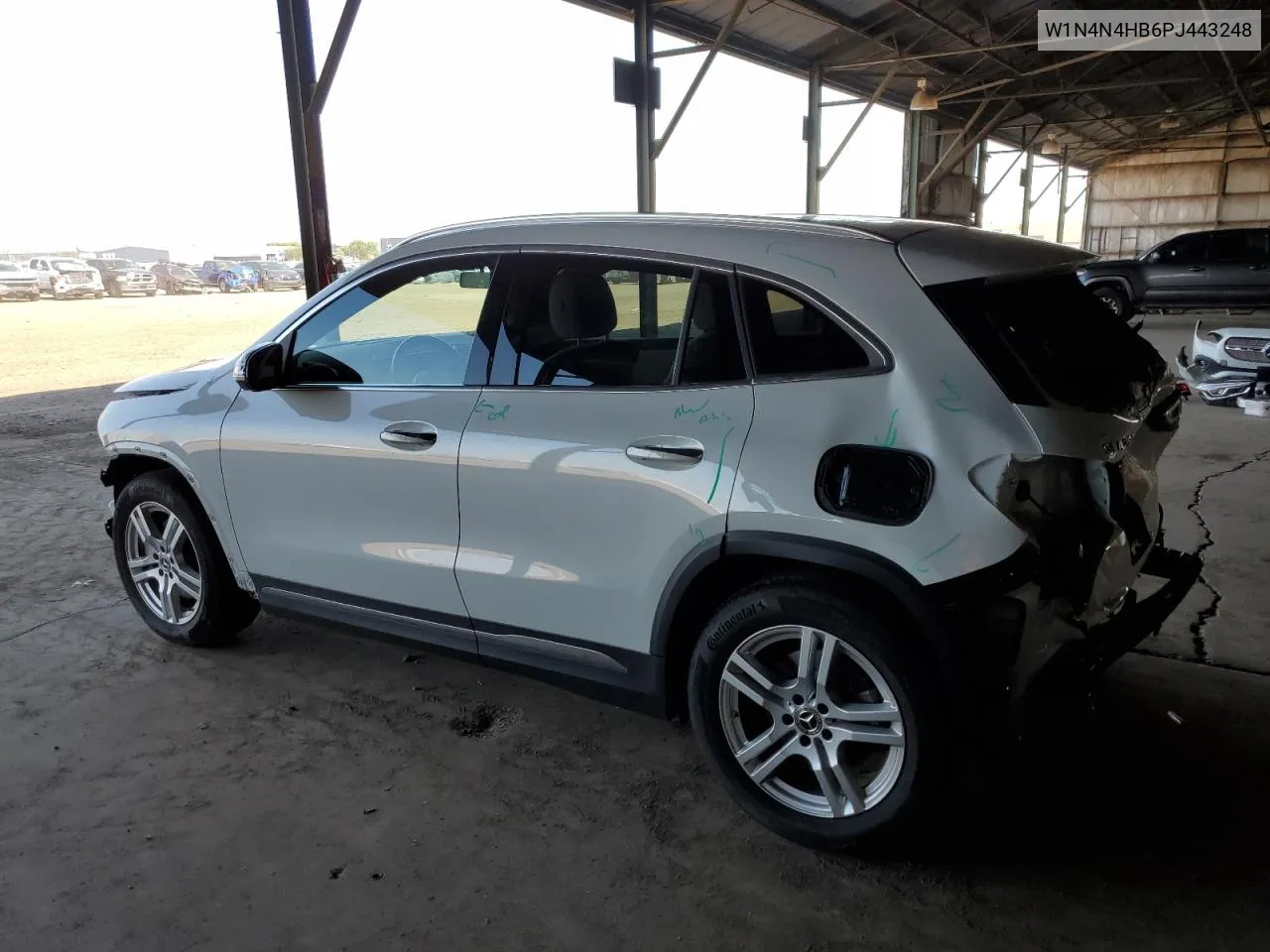 2023 Mercedes-Benz Gla 250 4Matic VIN: W1N4N4HB6PJ443248 Lot: 62322474