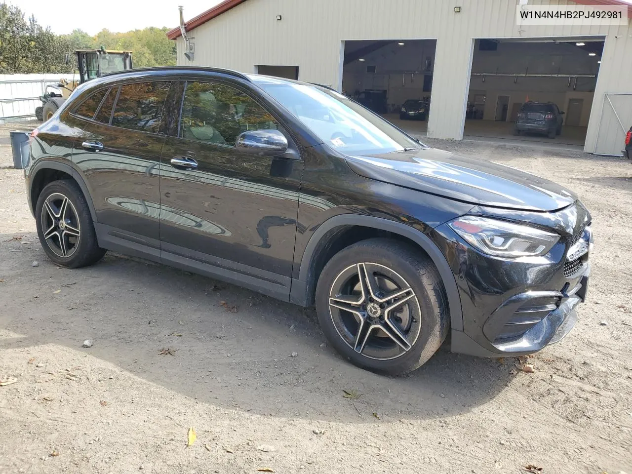 2023 Mercedes-Benz Gla 250 4Matic VIN: W1N4N4HB2PJ492981 Lot: 74749774