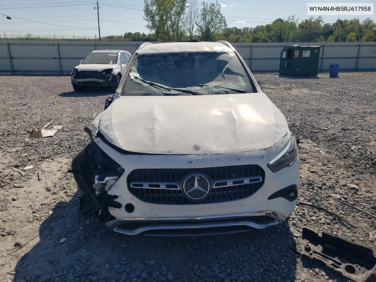 2024 Mercedes-Benz Gla 250 4Matic VIN: W1N4N4HB5RJ617958 Lot: 72011654