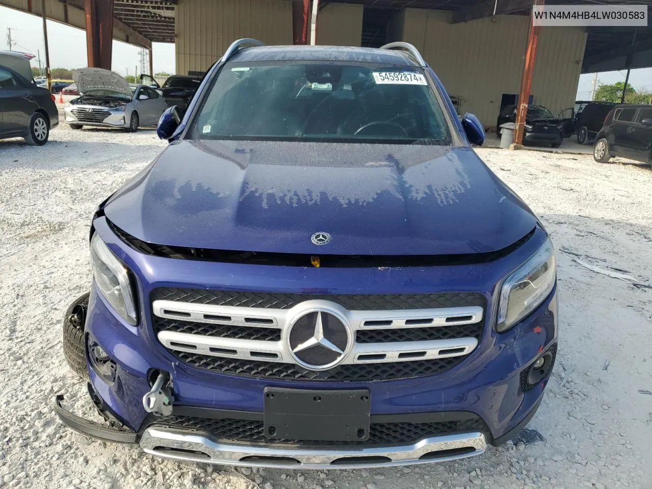 2020 Mercedes-Benz Glb 250 4Matic VIN: W1N4M4HB4LW030583 Lot: 54592874