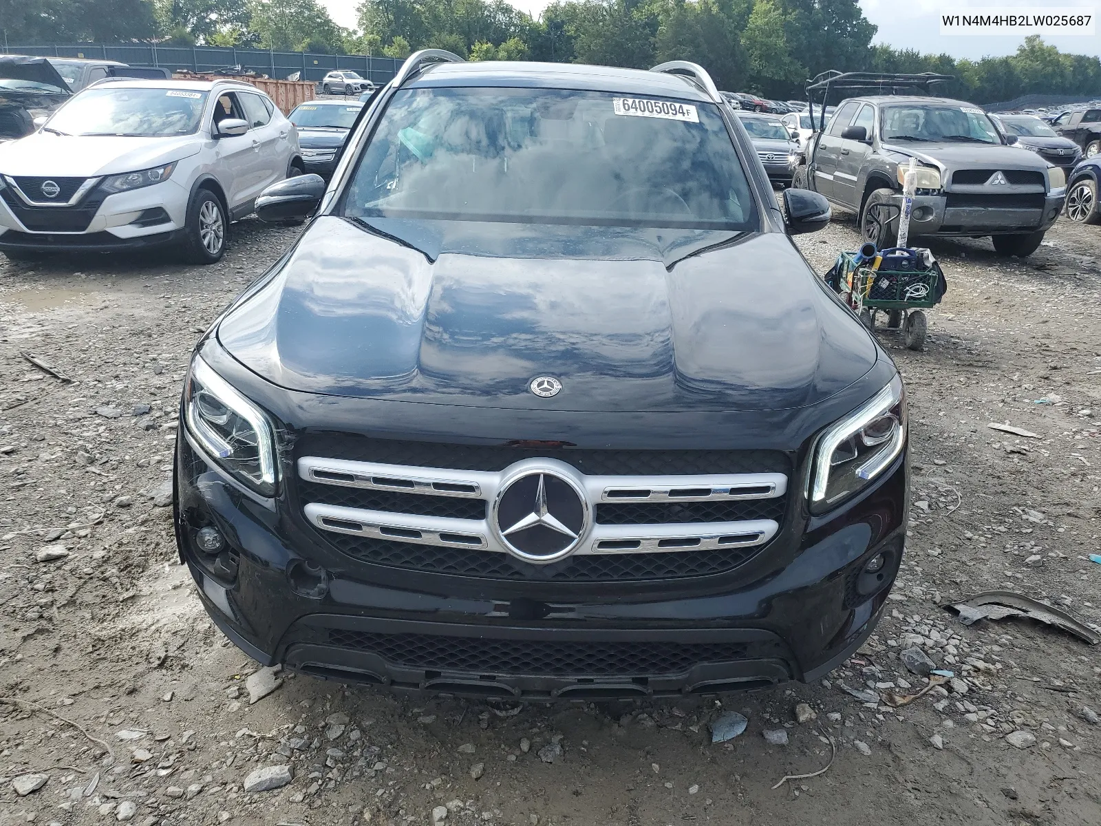 2020 Mercedes-Benz Glb 250 4Matic VIN: W1N4M4HB2LW025687 Lot: 64005094