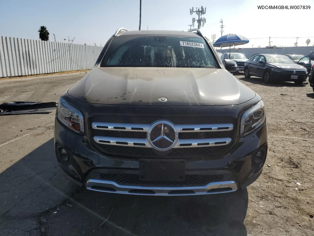 2020 Mercedes-Benz Glb 250 VIN: WDC4M4GB4LW007839 Lot: 71852384