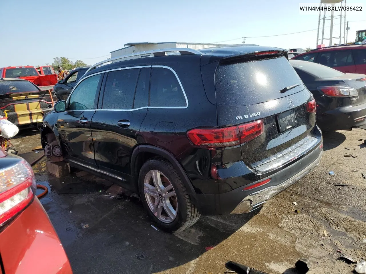 2020 Mercedes-Benz Glb 250 4Matic VIN: W1N4M4HBXLW036422 Lot: 74590704