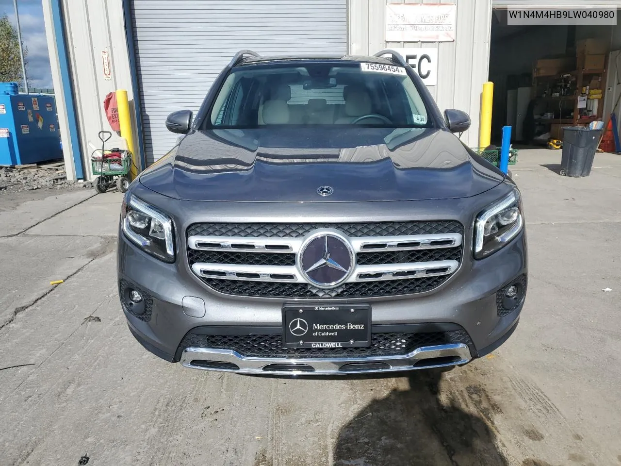 2020 Mercedes-Benz Glb 250 4Matic VIN: W1N4M4HB9LW040980 Lot: 75596454