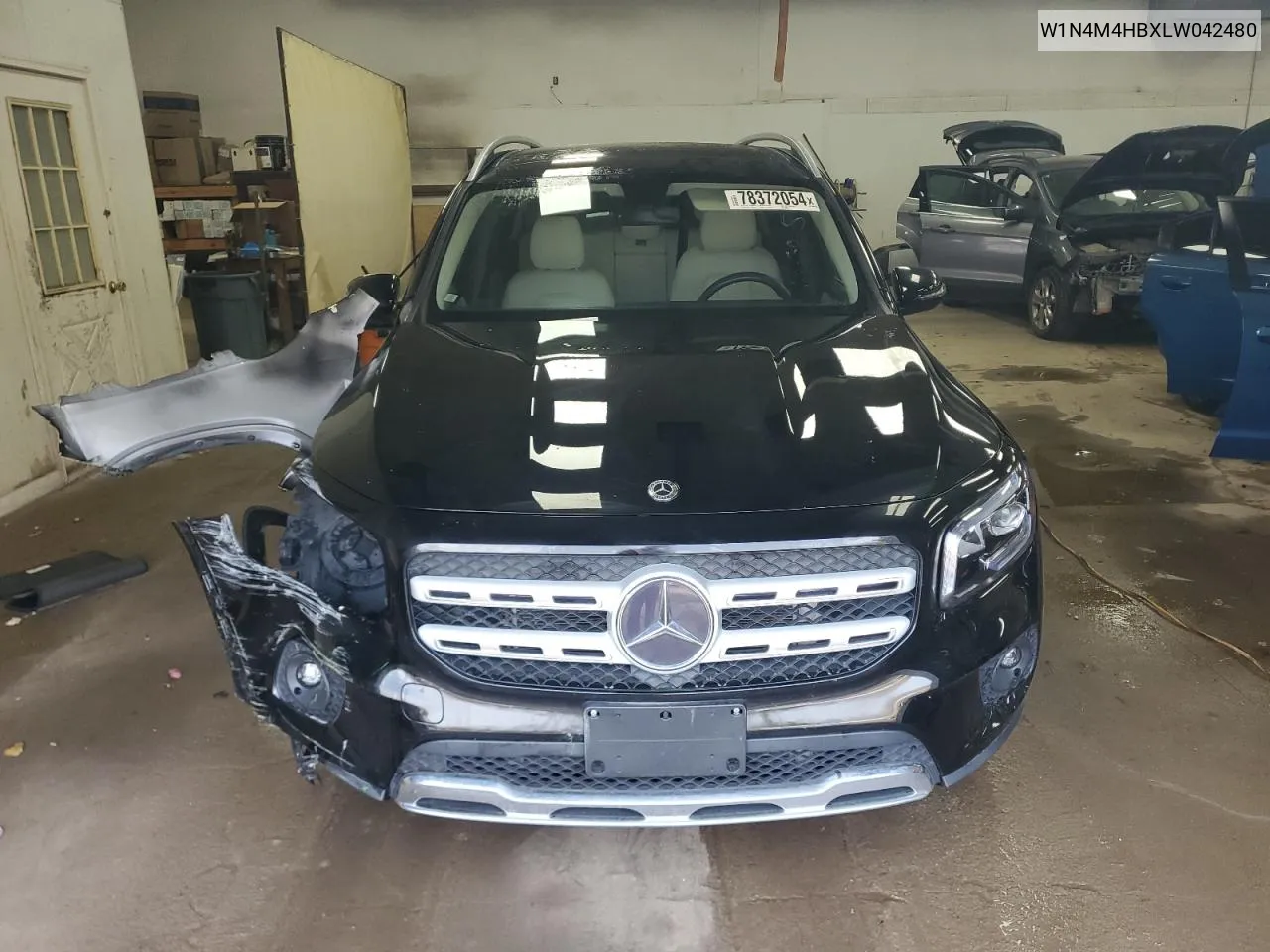 2020 Mercedes-Benz Glb 250 4Matic VIN: W1N4M4HBXLW042480 Lot: 78372054