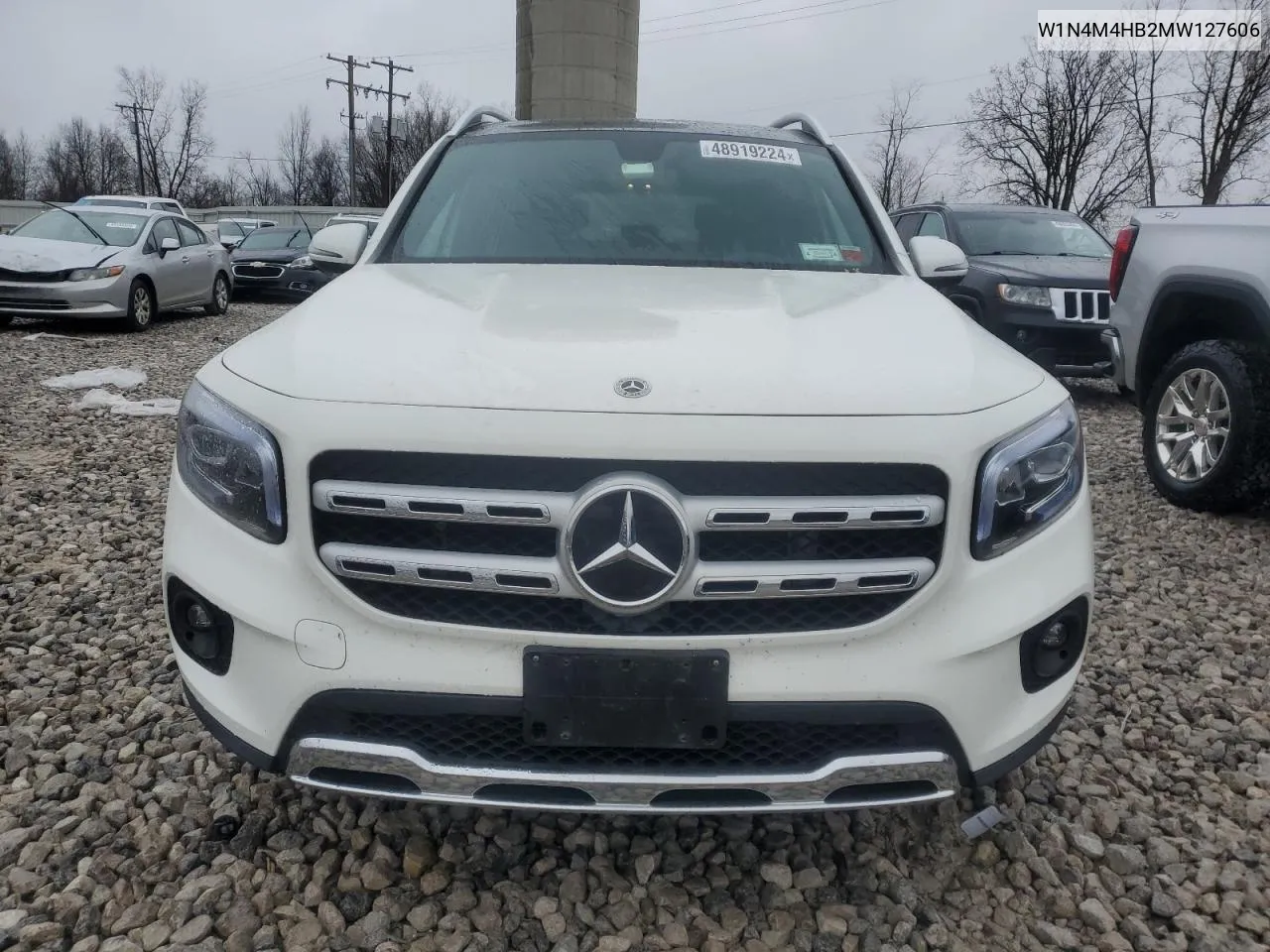 2021 Mercedes-Benz Glb 250 4Matic VIN: W1N4M4HB2MW127606 Lot: 48919224