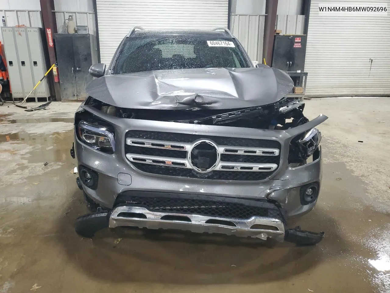 2021 Mercedes-Benz Glb 250 4Matic VIN: W1N4M4HB6MW092696 Lot: 60467164