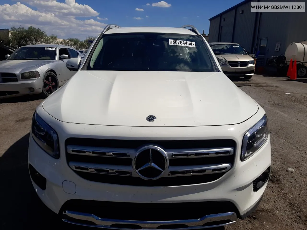 2021 Mercedes-Benz Glb 250 VIN: W1N4M4GB2MW112301 Lot: 60764454