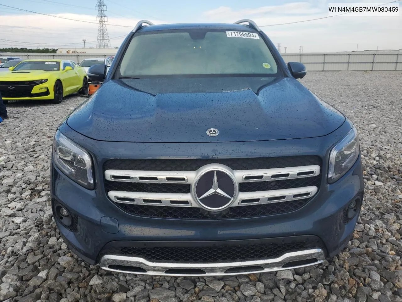 2021 Mercedes-Benz Glb 250 VIN: W1N4M4GB7MW080459 Lot: 71766504