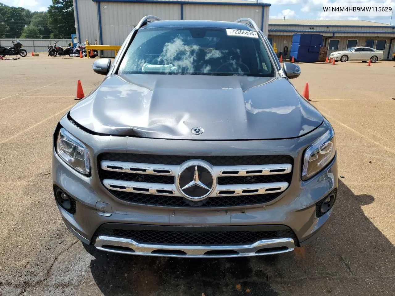 2021 Mercedes-Benz Glb 250 4Matic VIN: W1N4M4HB9MW115629 Lot: 72205544