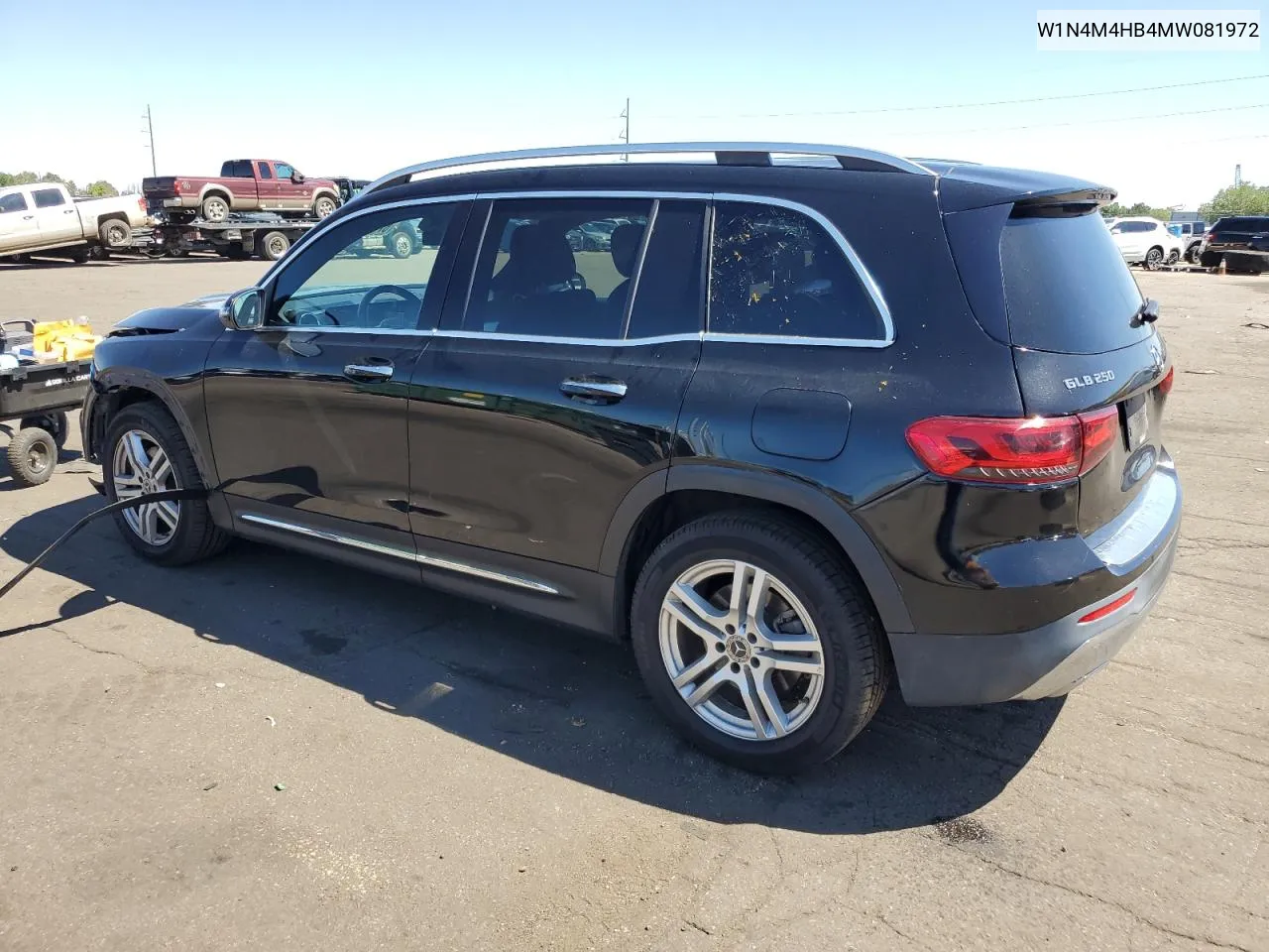 2021 Mercedes-Benz Glb 250 4Matic VIN: W1N4M4HB4MW081972 Lot: 72227324