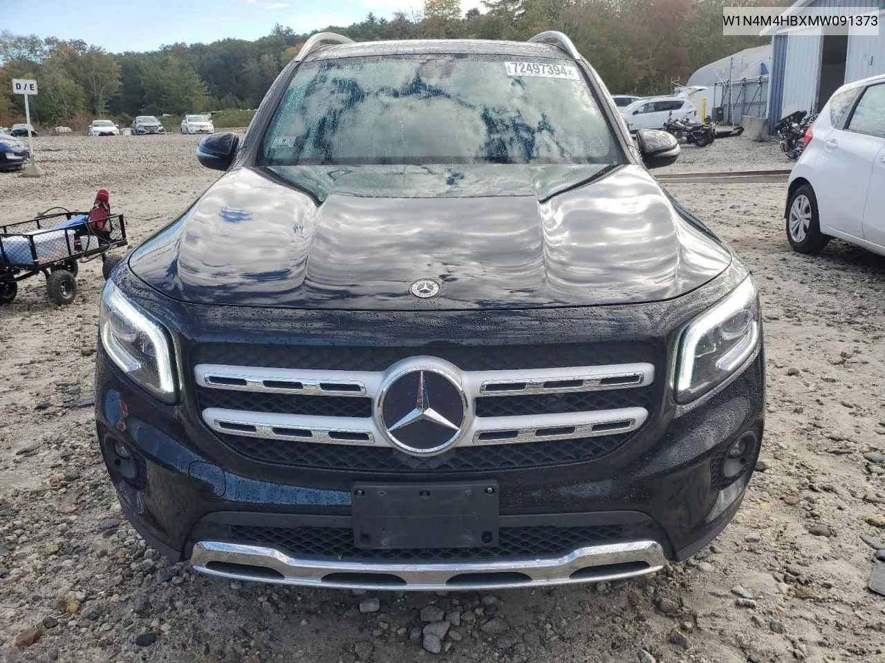 2021 Mercedes-Benz Glb 250 4Matic VIN: W1N4M4HBXMW091373 Lot: 72497394