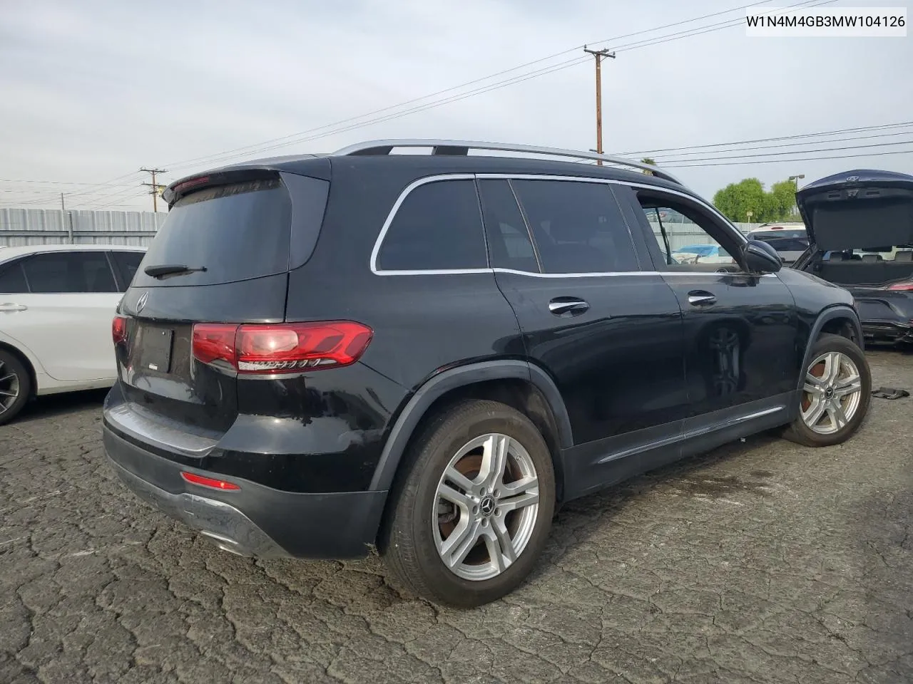 2021 Mercedes-Benz Glb 250 VIN: W1N4M4GB3MW104126 Lot: 79007344